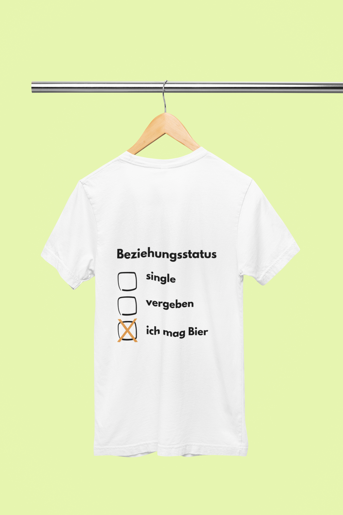 Ich mag Bier – Unisex – Medium Sized T-Shirt