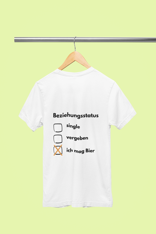 Ich mag Bier – Unisex – Medium Sized T-Shirt